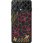 Чорний чохол BoxFace Moto Edge 70 Max FranceFlowers