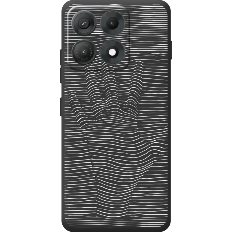 Чорний чохол BoxFace Moto Edge 70 Max Optical Hand