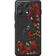 Чорний чохол BoxFace Moto Edge 70 Max 3D Ukrainian Muse