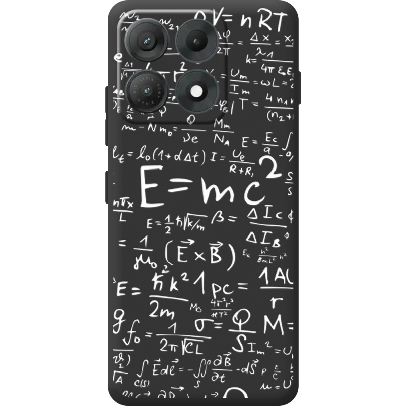 Чорний чохол BoxFace Moto Edge 70 Max E=mc2