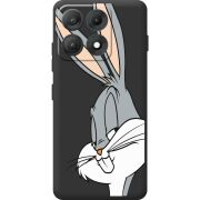 Чорний чохол BoxFace Moto Edge 70 Max Lucky Rabbit