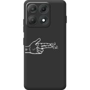 Чорний чохол BoxFace Moto Edge 70 Max Pew Pew