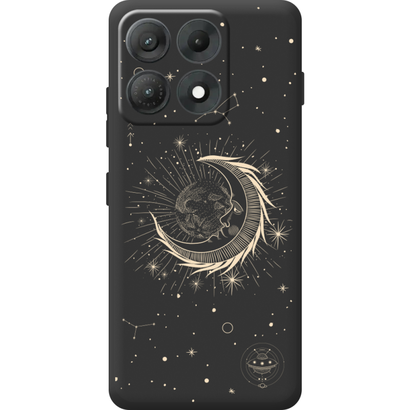Чорний чохол BoxFace Moto Edge 70 Max Moon
