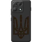 Чорний чохол BoxFace Moto Edge 70 Max Ukrainian Trident