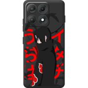 Чорний чохол BoxFace Moto Edge 70 Max Учиха Итачи