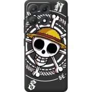 Чорний чохол BoxFace Moto Edge 70 Max One Piece Компас