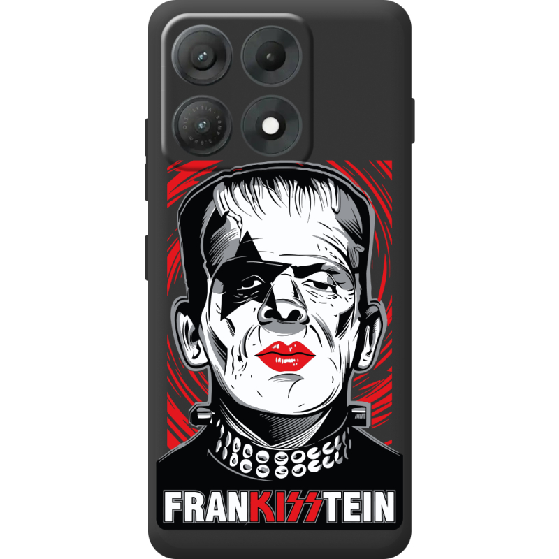Чорний чохол BoxFace Moto Edge 70 Max Frankisstein