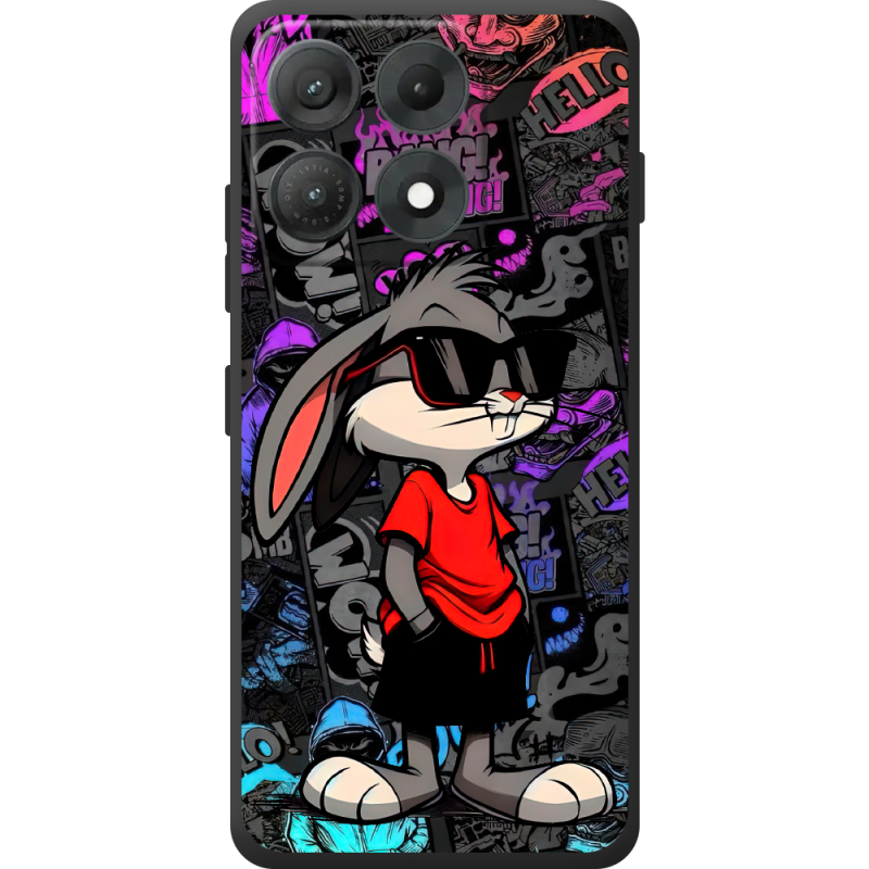 Чорний чохол BoxFace Moto Edge 70 Max Малий вухань