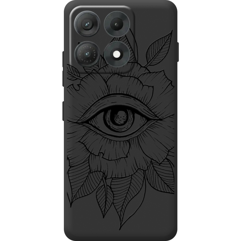 Чорний чохол BoxFace Moto Edge 70 Max Eye