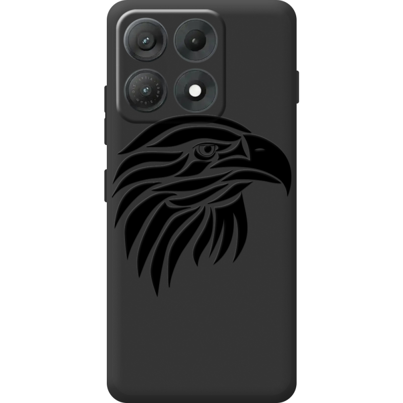 Чорний чохол BoxFace Moto Edge 70 Max Eagle