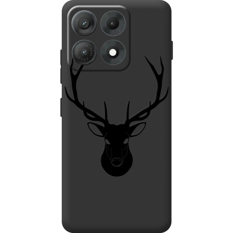 Чорний чохол BoxFace Moto Edge 70 Max Deer