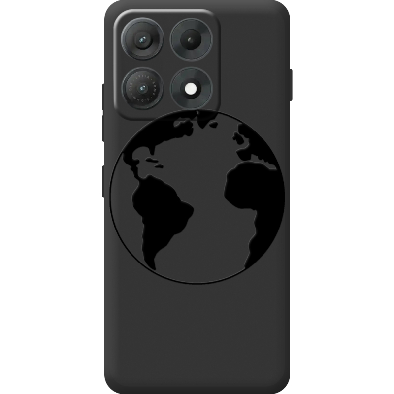 Чорний чохол BoxFace Moto Edge 70 Max Earth