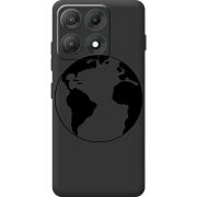 Чорний чохол BoxFace Moto Edge 70 Max Earth