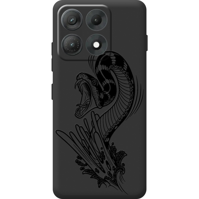 Чорний чохол BoxFace Moto Edge 70 Max Snake