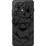 Чорний чохол BoxFace Moto Edge 70 Max Bear King