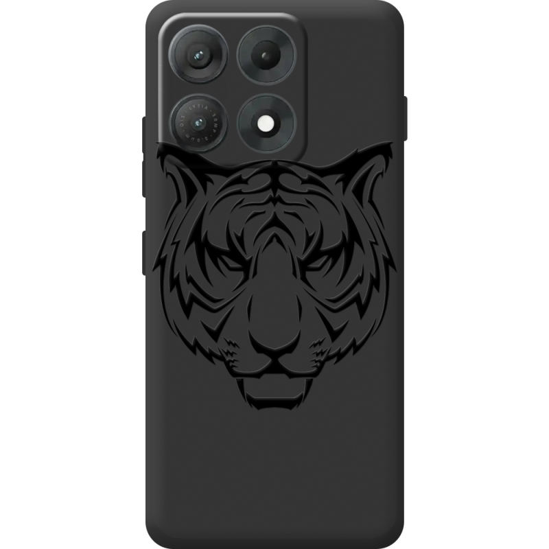 Чорний чохол BoxFace Moto Edge 70 Max Tiger