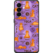 Чохол BoxFace Samsung Galaxy A18 (A185) Yoga Cat