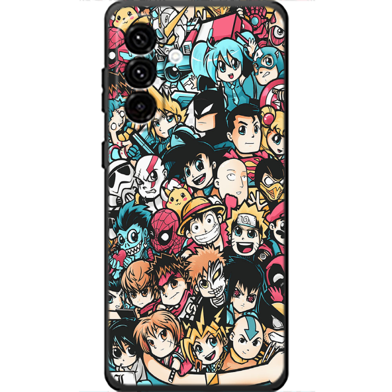 Чохол BoxFace Samsung Galaxy A18 (A185) Anime Stickers