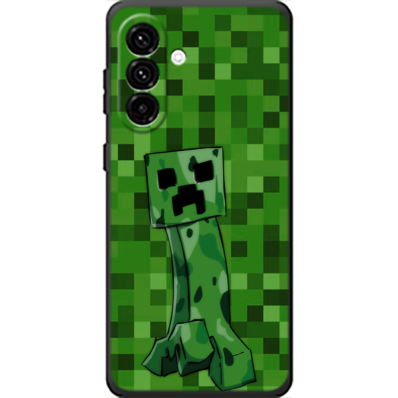Чохол BoxFace Samsung Galaxy A18 (A185) Minecraft Creeper