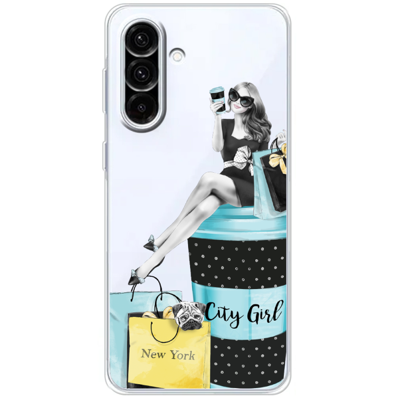 Прозорий чохол BoxFace Samsung Galaxy A18 (A185) City Girl