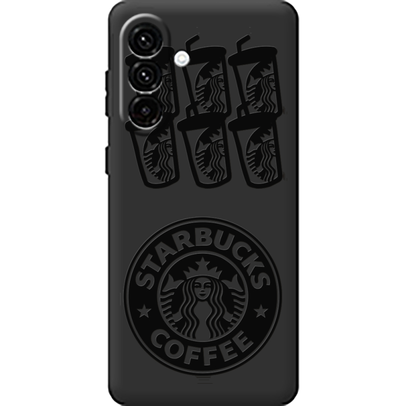 Чорний чохол BoxFace Samsung Galaxy A18 (A185) Black Coffee