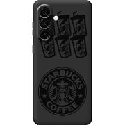 Чорний чохол BoxFace Samsung Galaxy A18 (A185) Black Coffee