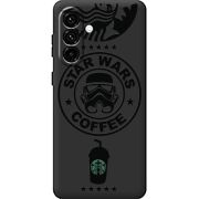 Чорний чохол BoxFace Samsung Galaxy A18 (A185) Dark Coffee