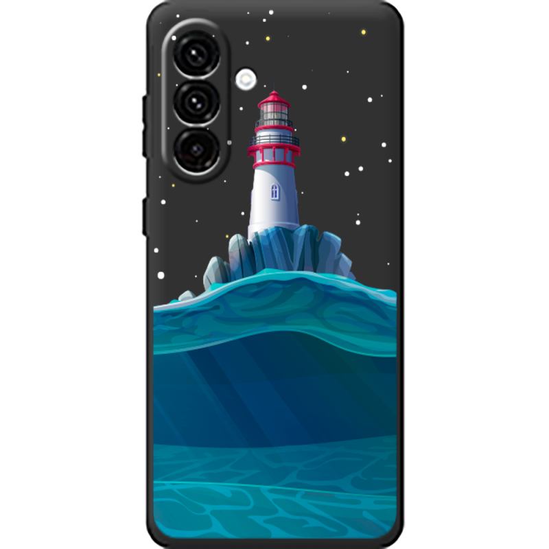 Чорний чохол BoxFace Samsung Galaxy A18 (A185) Lighthouse