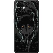 Чорний чохол BoxFace Samsung Galaxy A18 (A185) Wolf