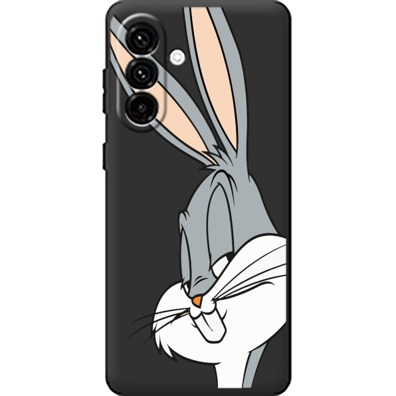 Чорний чохол BoxFace Samsung Galaxy A18 (A185) Lucky Rabbit