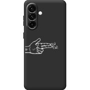 Чорний чохол BoxFace Samsung Galaxy A18 (A185) Pew Pew