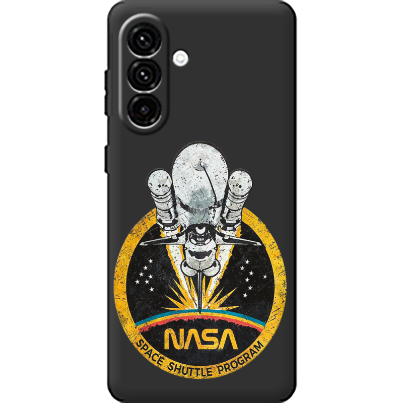 Чорний чохол BoxFace Samsung Galaxy A18 (A185) NASA Spaceship