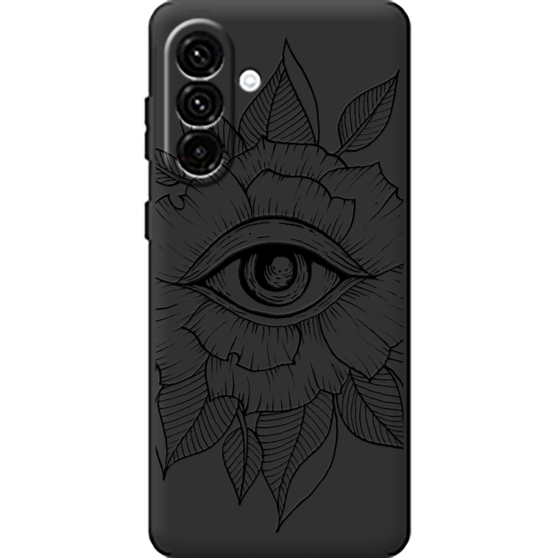 Чорний чохол BoxFace Samsung Galaxy A18 (A185) Eye