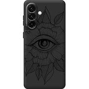 Чорний чохол BoxFace Samsung Galaxy A18 (A185) Eye