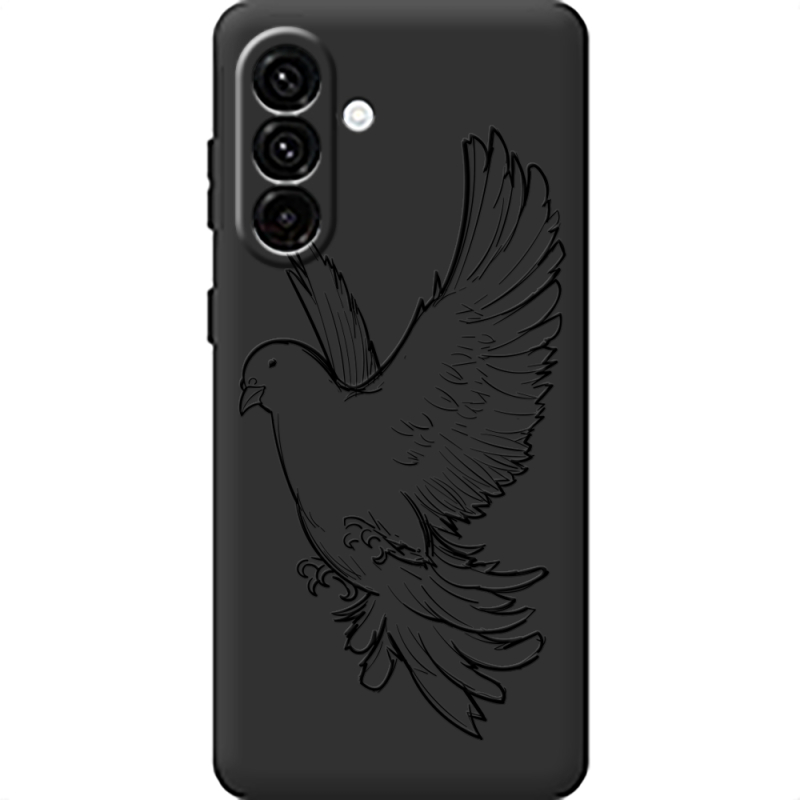 Чорний чохол BoxFace Samsung Galaxy A18 (A185) Dove