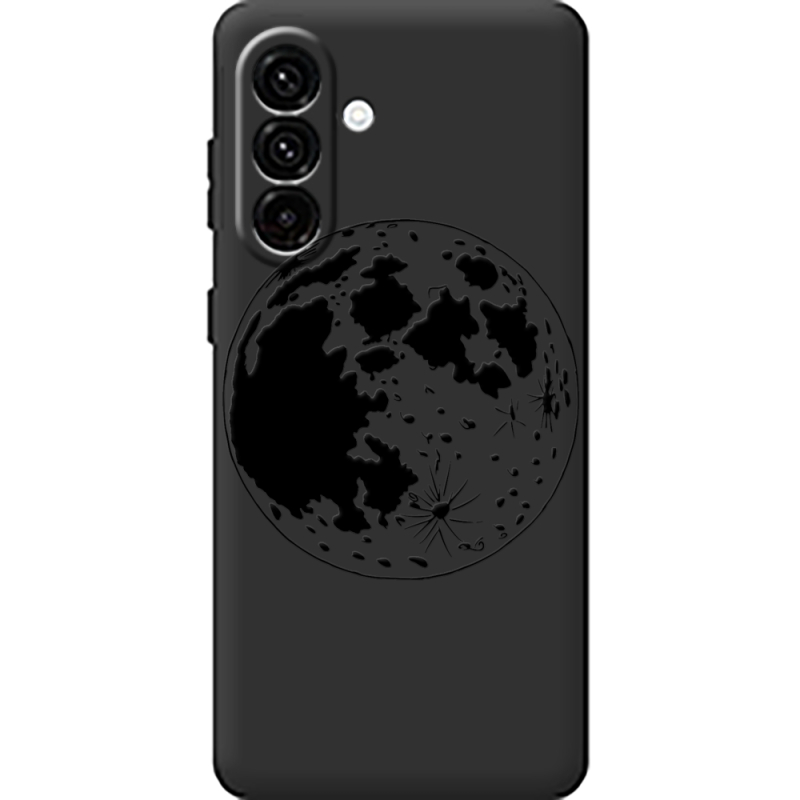 Чорний чохол BoxFace Samsung Galaxy A18 (A185) Planet