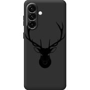Чорний чохол BoxFace Samsung Galaxy A18 (A185) Deer