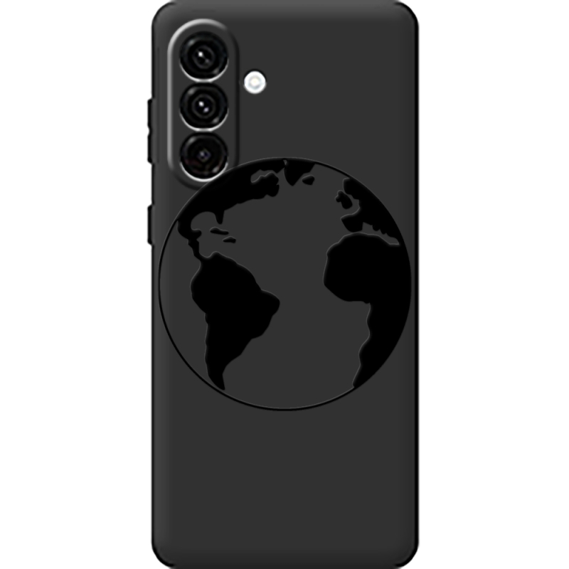 Чорний чохол BoxFace Samsung Galaxy A18 (A185) Earth