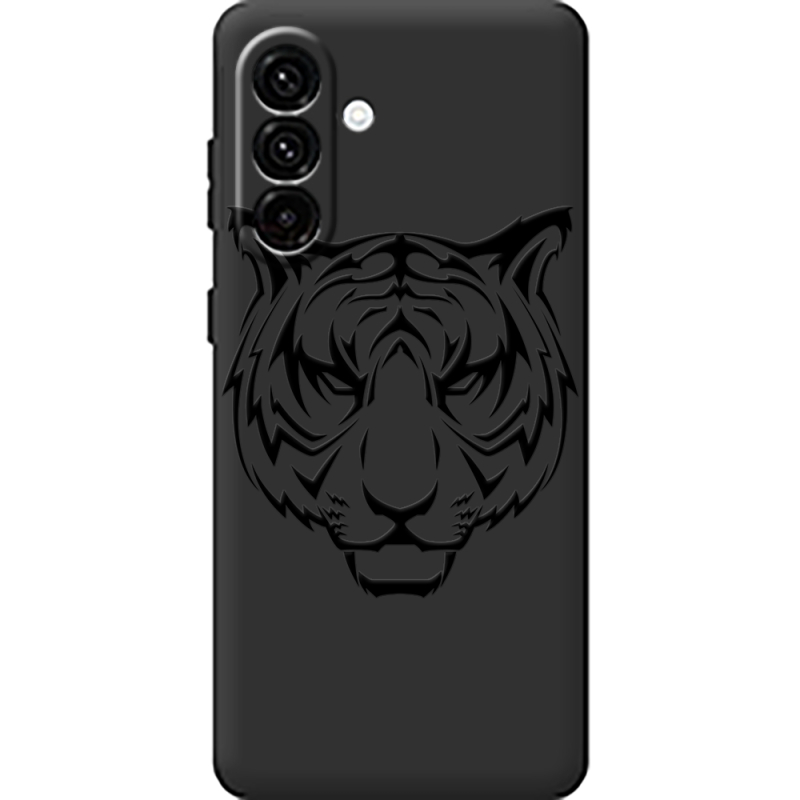 Чорний чохол BoxFace Samsung Galaxy A18 (A185) Tiger
