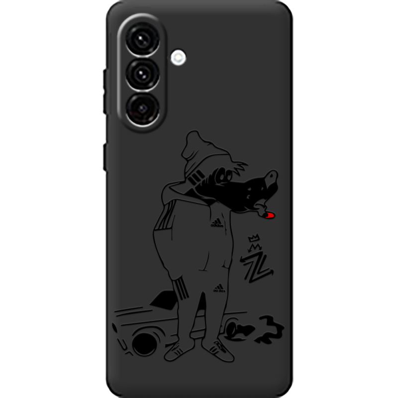 Чорний чохол BoxFace Samsung Galaxy A18 (A185) 