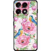 Чохол BoxFace Moto Edge 70 Pro Birds and Flowers