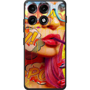 Чохол BoxFace Moto Edge 70 Pro Yellow Girl Pop Art