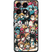 Чохол BoxFace Moto Edge 70 Pro Anime Stickers