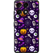 Чохол BoxFace Moto Edge 70 Pro Halloween Purple Mood