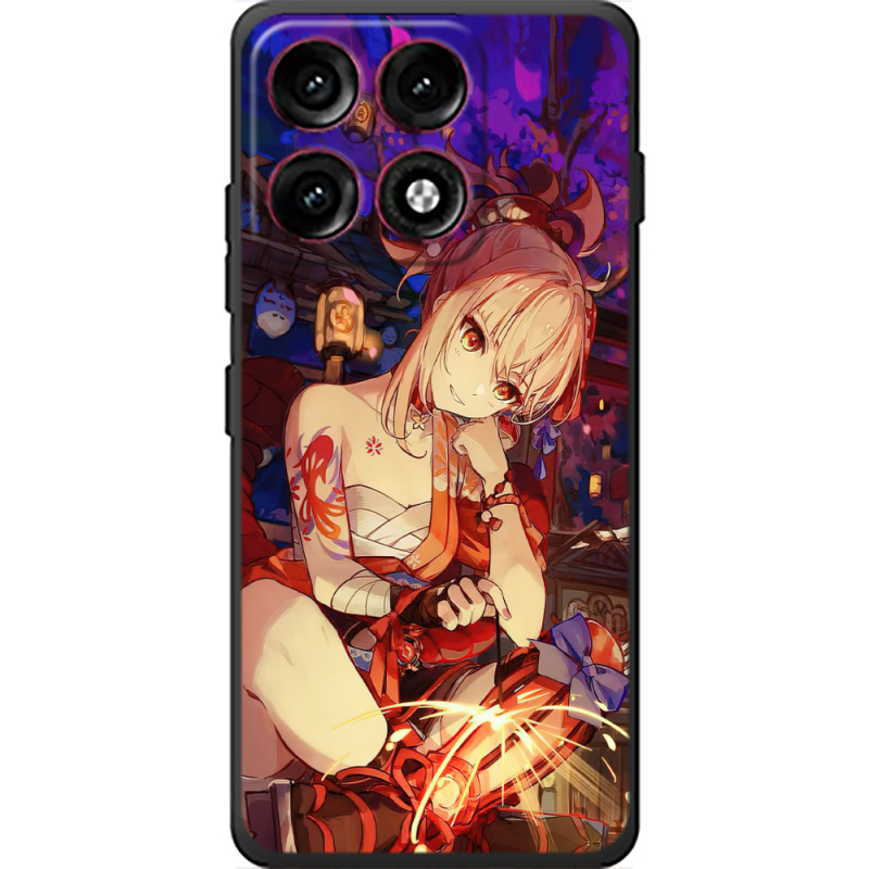 Чохол BoxFace Moto Edge 70 Pro Genshin Ёимия с огоньком