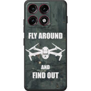 Чохол BoxFace Moto Edge 70 Pro Дрон Fly Around