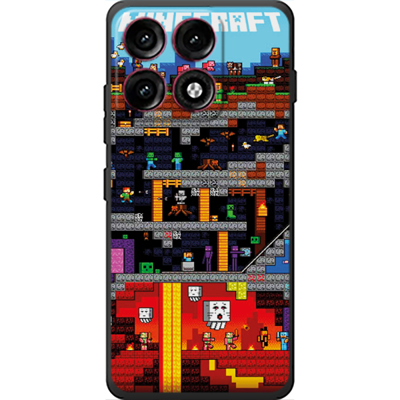 Чохол BoxFace Moto Edge 70 Pro Minecraft Lode Runner