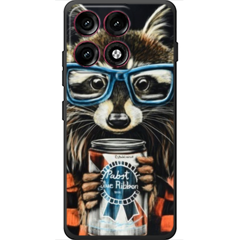 Чохол BoxFace Moto Edge 70 Pro Енот с банкой