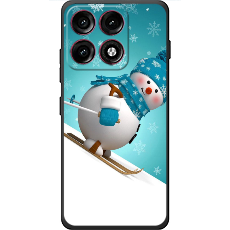 Чохол BoxFace Moto Edge 70 Pro Skier Snowman