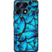 Чохол BoxFace Moto Edge 70 Pro лазурные бабочки